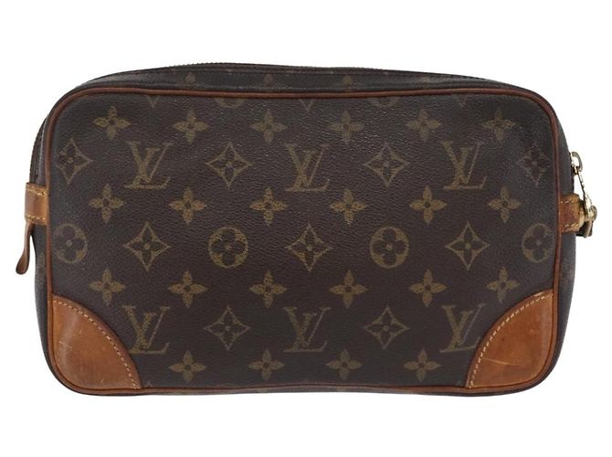 LOUIS VUITTON Monogram Marly Dragonne GM Clutch Bag M51825 LV Auth ep16481 Monograma - vista 3