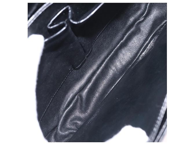 Céline Borsa a tracolla CELINE in pelle nera e oro Auth ep16020A Nero D'oro - vista 25