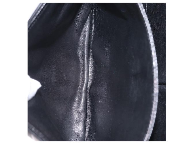 Céline Borsa a tracolla CELINE in pelle nera e oro Auth ep16020A Nero D'oro - vista 28
