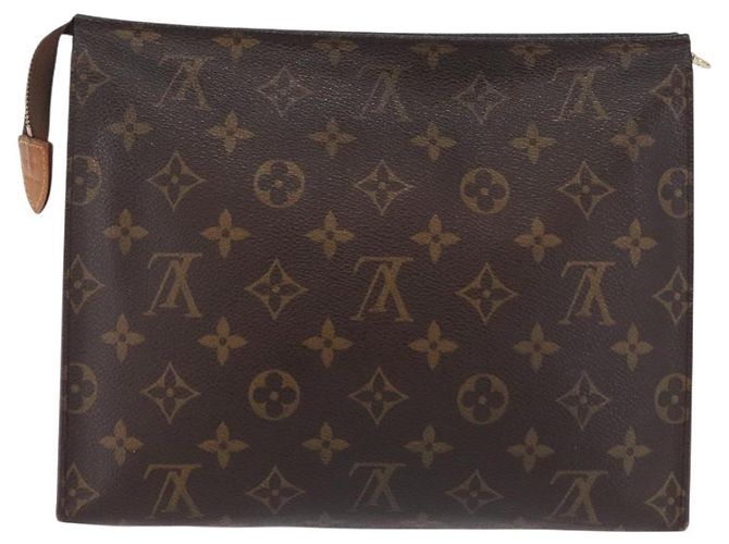 LOUIS VUITTON Monogram Poche Toilette 26 Pouch M47542 LV Auth ep16497 Monogramma - vista 2