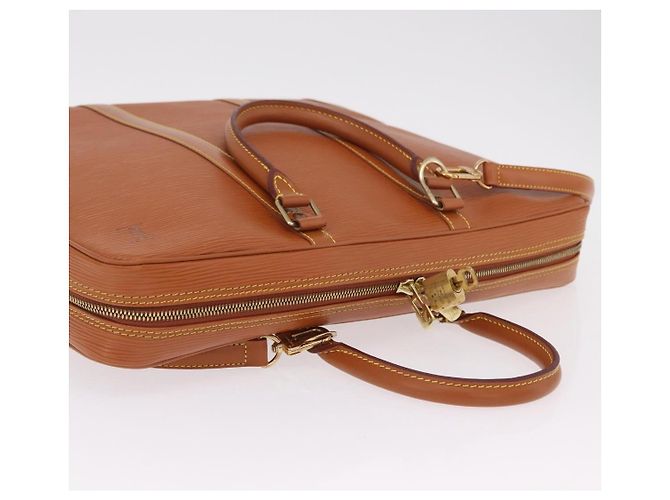 LOUIS VUITTON Epi Porte Documents Voyage Bag Zipangu Gold M54478 Auth 208878V - vista 14