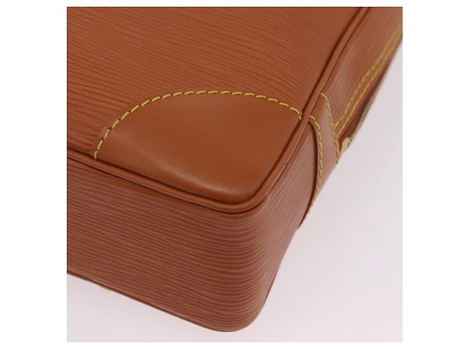 LOUIS VUITTON Epi Porte Documents Voyage Bag Zipangu Gold M54478 Auth 208878V - vista 21