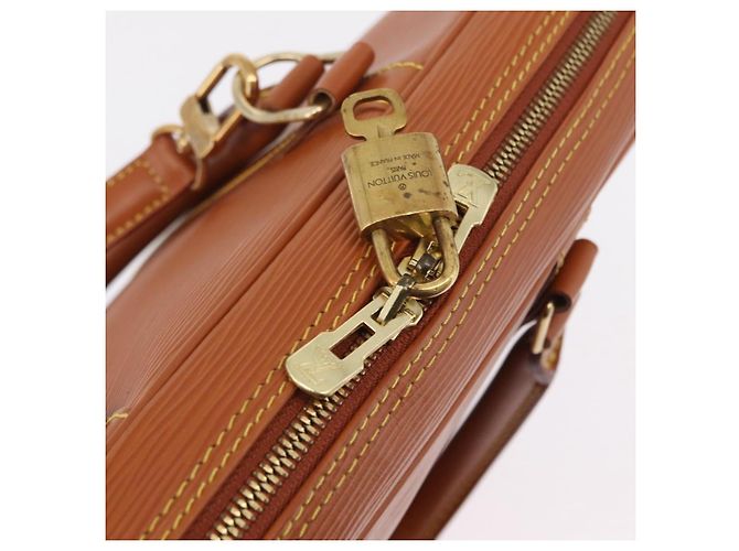 LOUIS VUITTON Epi Porte Documents Voyage Bag Zipangu Gold M54478 Auth 208878V - vista 25