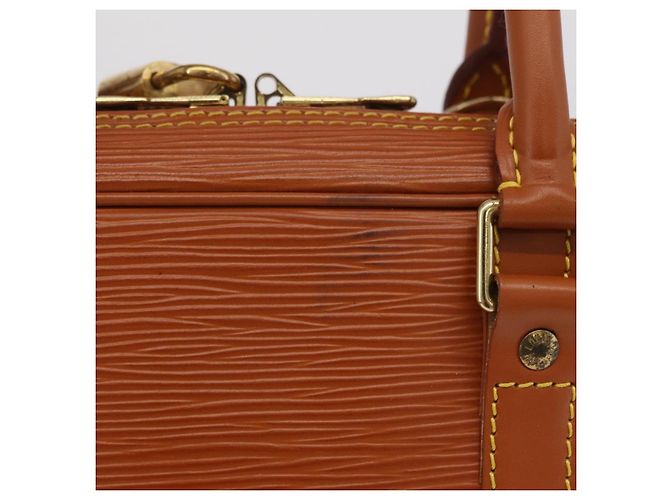 LOUIS VUITTON Epi Porte Documents Voyage Bag Zipangu Gold M54478 Auth 208878V - vista 3