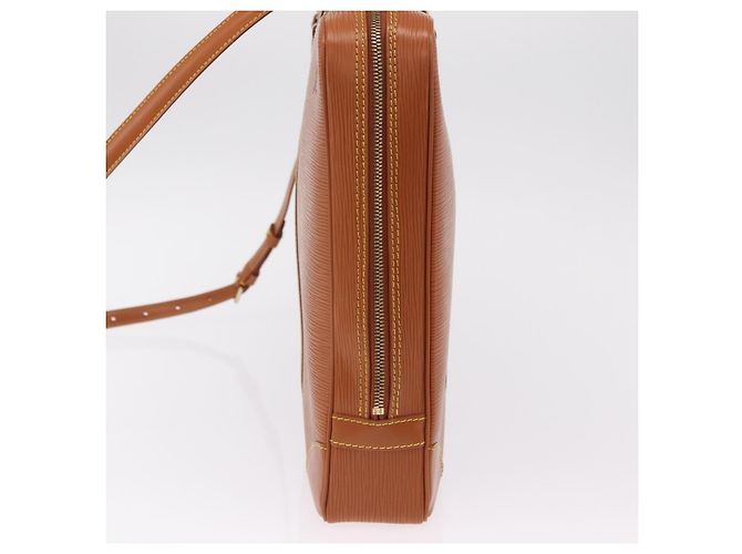 LOUIS VUITTON Epi Porte Documents Voyage Bag Zipangu Gold M54478 Auth 208878V - vista 4