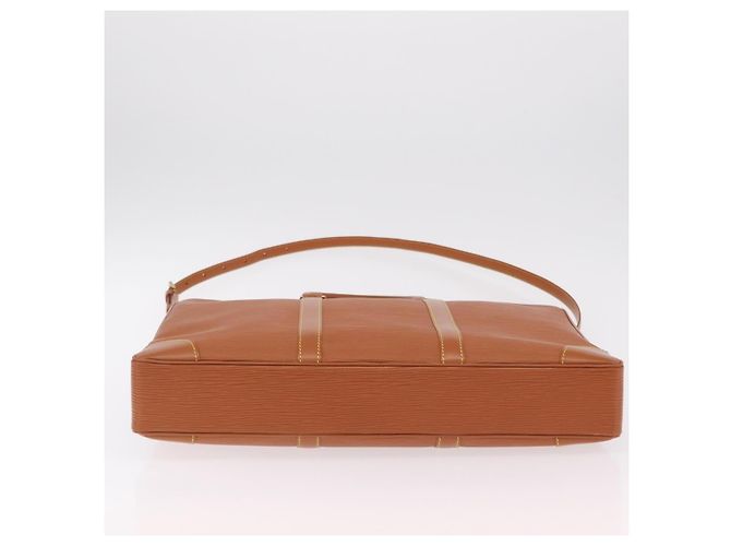 LOUIS VUITTON Epi Porte Documents Voyage Bag Zipangu Gold M54478 Auth 208878V - vista 6
