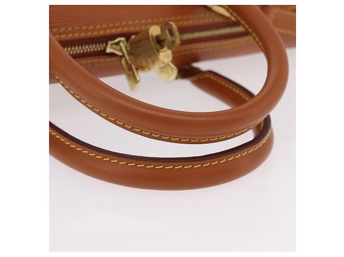 LOUIS VUITTON Epi Porte Documents Voyage Bag Zipangu Gold M54478 Auth 208878V - vista 7