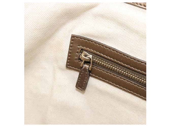 Sac Cabas GUCCI GG Canvas Beige Gold 269956 Auth BA16448 Doré - vue 22