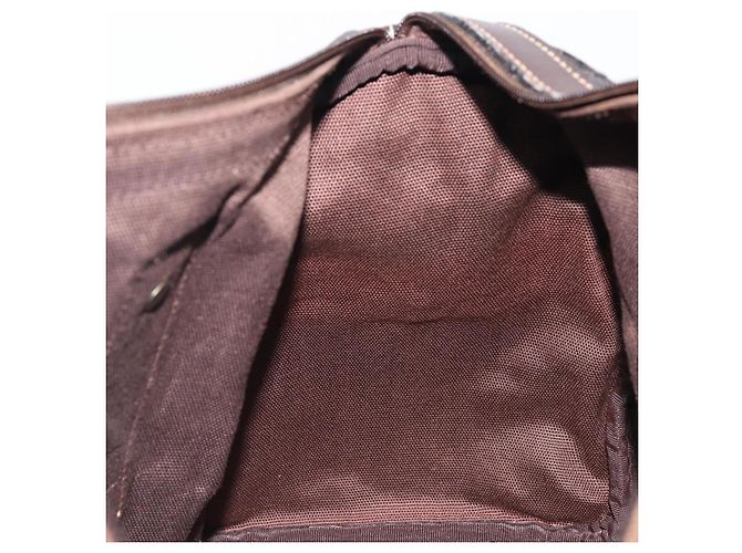 Borsa LOEWE Anagram Boston Bag Canvas 2way Black Gold Auth 205111 Nero D'oro - vista 21