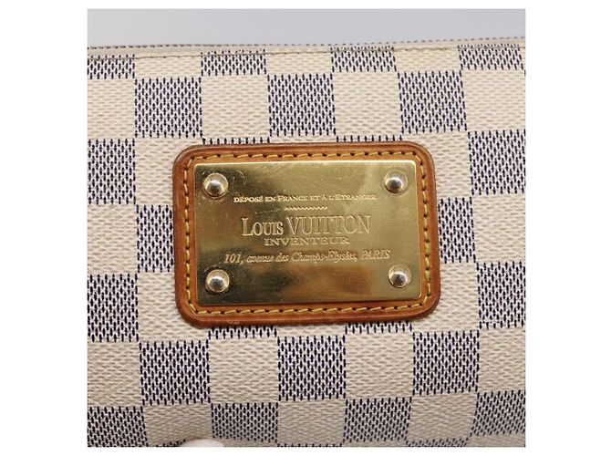 LOUIS VUITTON Damier Azur Eva Shoulder Bag N55214 LV Auth LN062 - vista 14