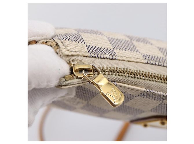 LOUIS VUITTON Damier Azur Eva Shoulder Bag N55214 LV Auth LN062 - vista 15