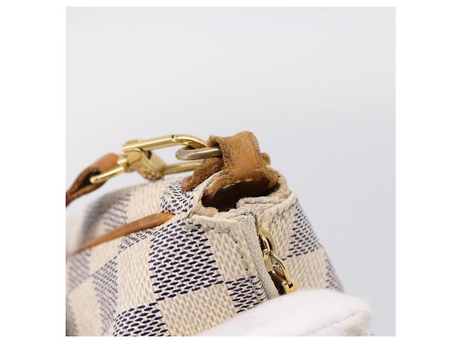 LOUIS VUITTON Damier Azur Eva Shoulder Bag N55214 LV Auth LN062 - vista 17