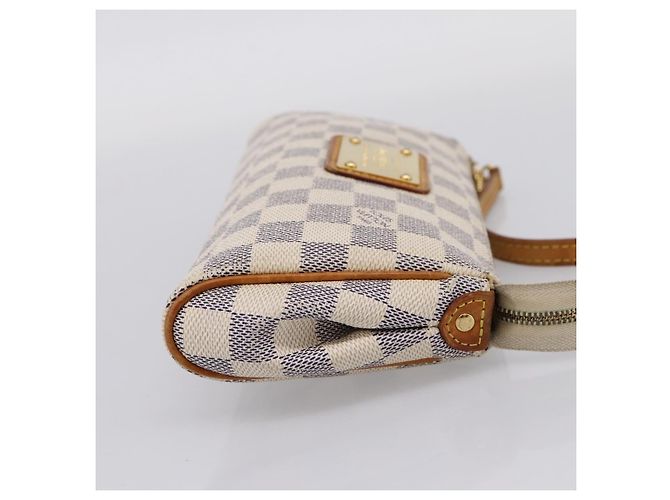 LOUIS VUITTON Damier Azur Eva Shoulder Bag N55214 LV Auth LN062 - vista 5
