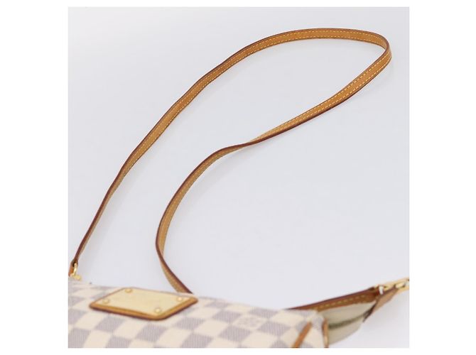 LOUIS VUITTON Damier Azur Eva Shoulder Bag N55214 LV Auth LN062 - vista 8