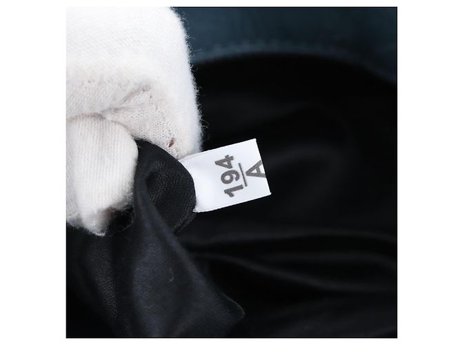 Sac à main Miu Miu Matelassé en cuir bleu argenté authentique 167678 - vue 30