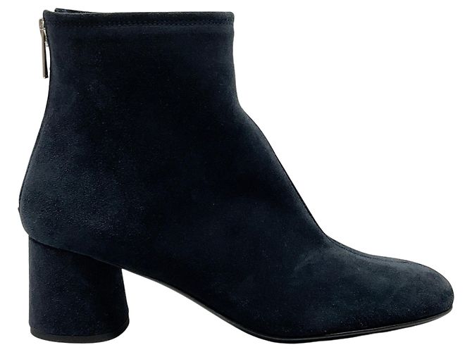 Autre Marque Botines Olga AGL de gamuza Night Blue Azul marino - vista 2