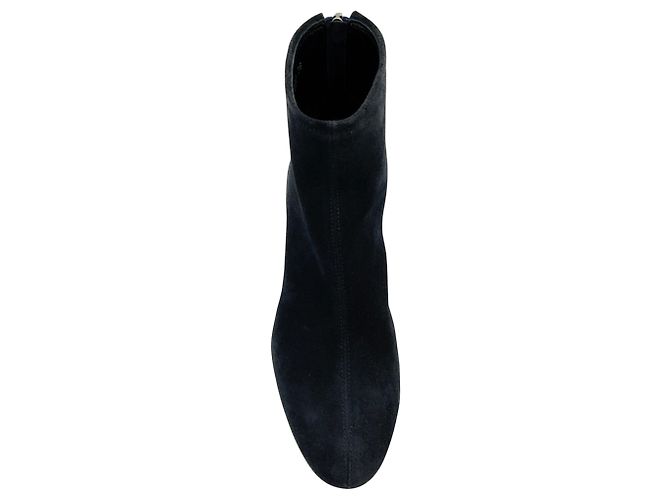 Autre Marque Botines Olga AGL de gamuza Night Blue Azul marino - vista 4