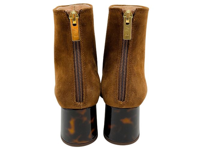 Autre Marque Botines AGL Brown Suede Veta Precious Castaño - vista 5