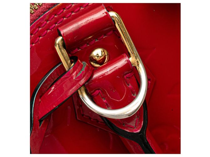 Louis Vuitton Monogram Vernis Alma BB Satchel rot - Ansicht 11