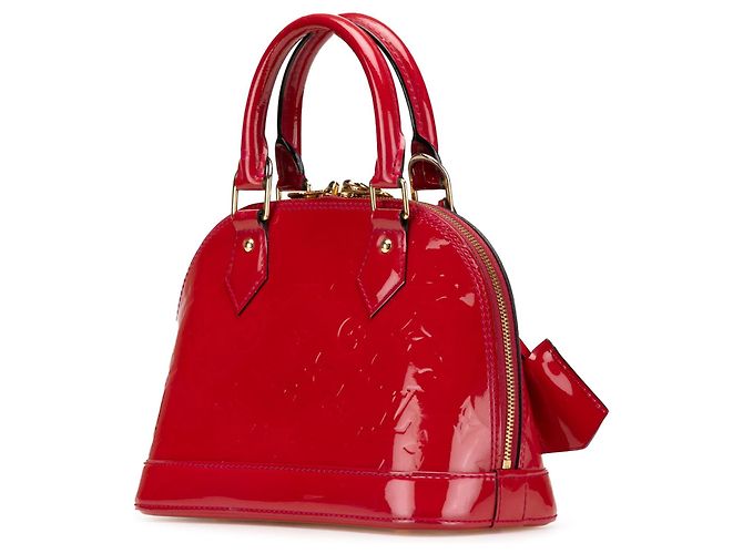 Louis Vuitton Monogram Vernis Alma BB Satchel rot - Ansicht 2