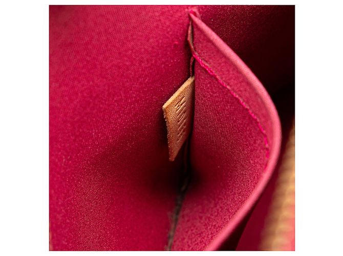 Louis Vuitton Monogram Vernis Alma BB Satchel rot - Ansicht 6