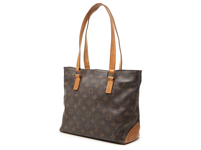 Borsa Tote Cabas Piano Louis Vuitton Monogram Marrone - vista 2