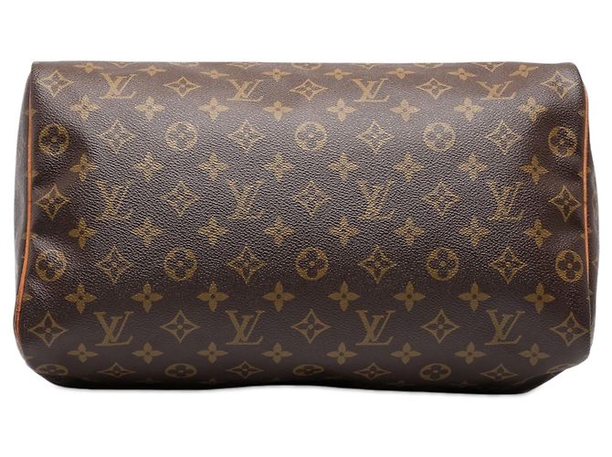 Borsa Boston Louis Vuitton Monogram Speedy 35 Marrone - vista 3