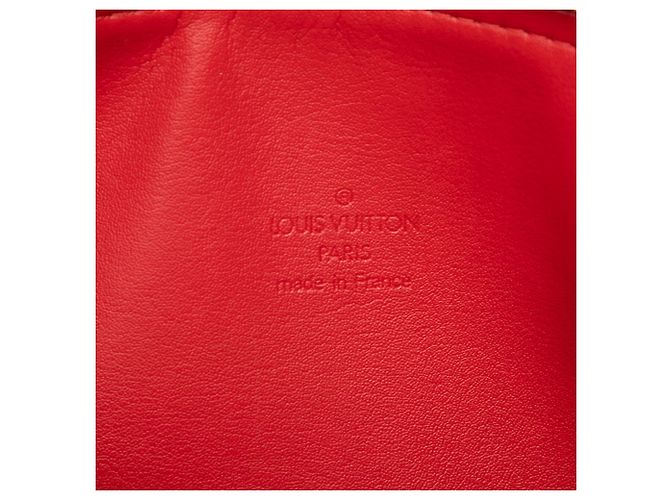 Borsa Louis Vuitton Monogram Vernis Bedford rossa Rosso - vista 5