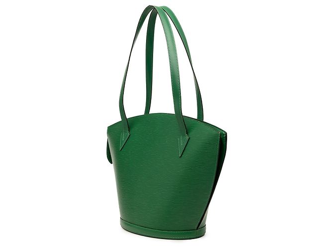 Bolso de hombro Louis Vuitton Epi Saint Jacques GM con correa larga, Verde - vista 2