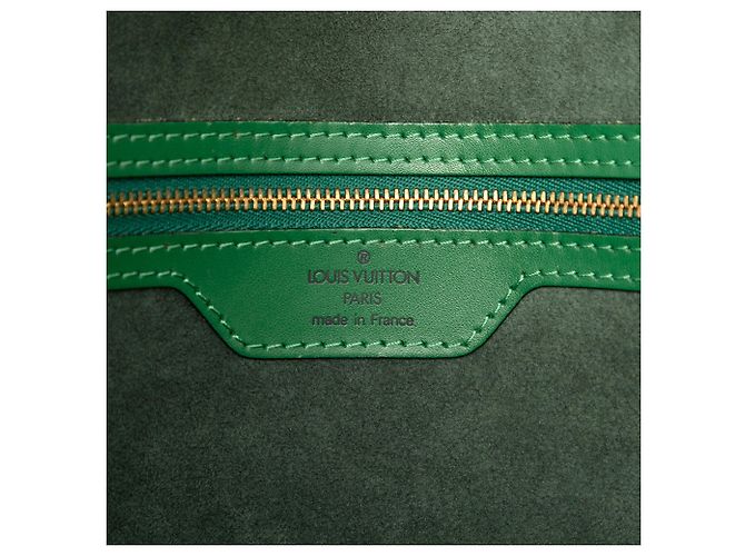 Bolso de hombro Louis Vuitton Epi Saint Jacques GM con correa larga, Verde - vista 5