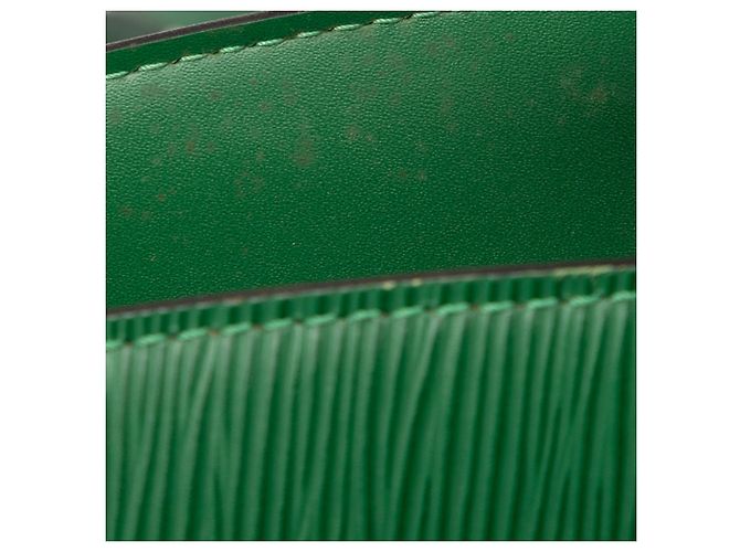 Bolso de hombro Louis Vuitton Epi Saint Jacques GM con correa larga, Verde - vista 6