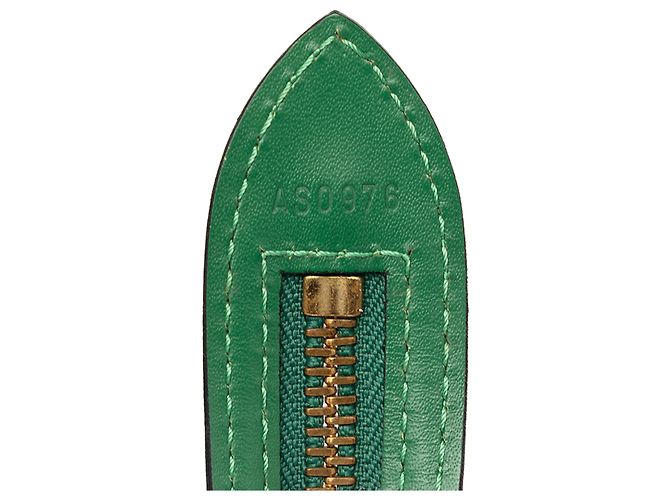 Bolso de hombro Louis Vuitton Epi Saint Jacques GM con correa larga, Verde - vista 7