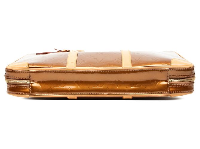 Borsa Business Louis Vuitton Monogram Vernis Van Damme Brown - vista 3