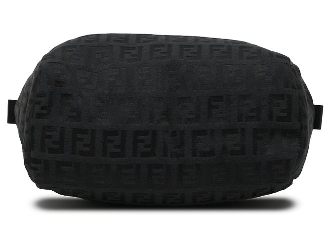 Borsa Fendi Zucchino Canvas nera Nero - vista 3