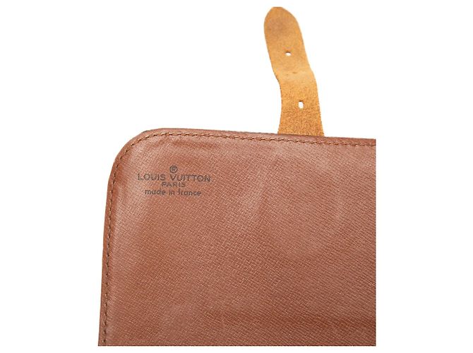 Borsa a tracolla Louis Vuitton Monogram Cartouchiere PM Marrone - vista 5