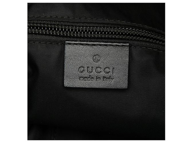 Borsa a tracolla Gucci GG Techno Canvas Web nera Nero - vista 5