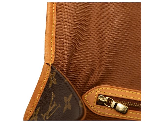 Sacoche Louis Vuitton Monogram Beverly Briefcase MM Marron - vue 8