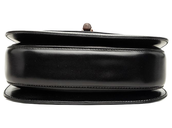 Borsa Gucci Small Bamboo Night in pelle di vitello nera Nero - vista 3