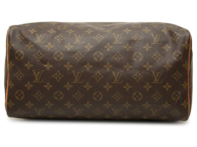 Borsa Boston Louis Vuitton Monogram Speedy 35 Marrone - vista 3