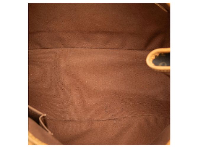 Borsa Tote Orizzontale Louis Vuitton Monogram Batignolles marrone - vista 4
