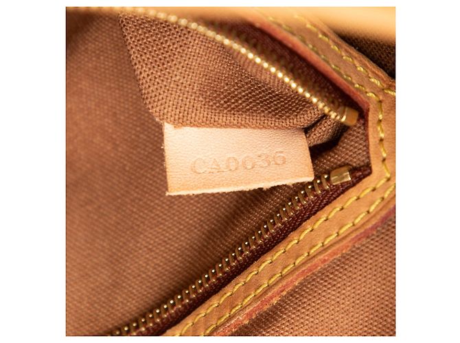 Borsa Tote Orizzontale Louis Vuitton Monogram Batignolles marrone - vista 6