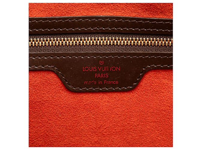 Bolso de hombro Louis Vuitton Damier Ebene Manosque PM Marrón Castaño - vista 5