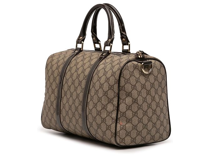 Bolsa Boston Gucci Joy Medium GG Supreme Bege - vista 2