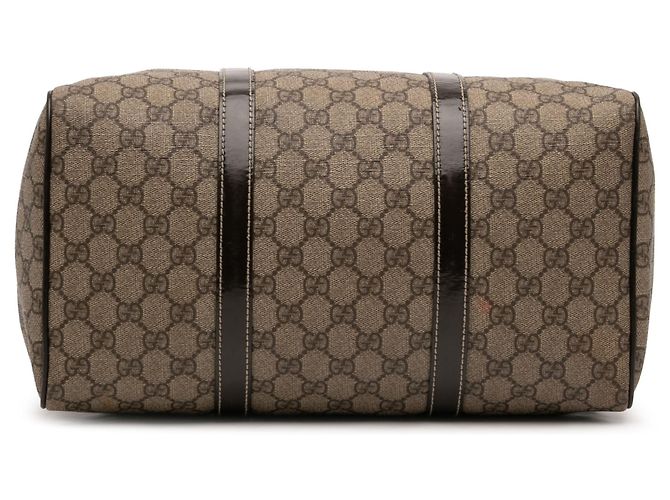 Bolsa Boston Gucci Joy Medium GG Supreme Bege - vista 3