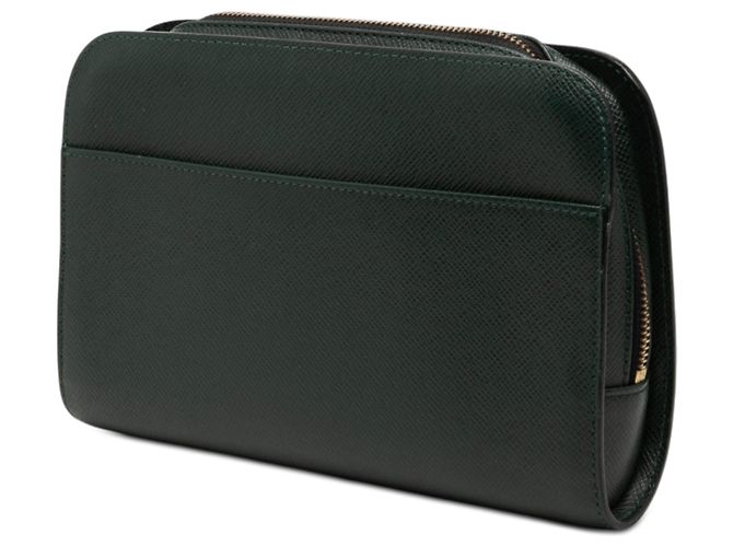 Borsa a pochette Louis Vuitton Taiga Pochette Baikal Verde - vista 2