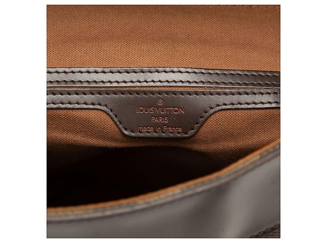 Zaino Louis Vuitton Soho Damier Ebene Marrone - vista 5