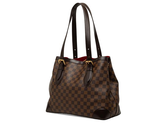 Louis Vuitton Damier Ebene Hampstead MM Tote Bag Braun - Ansicht 2