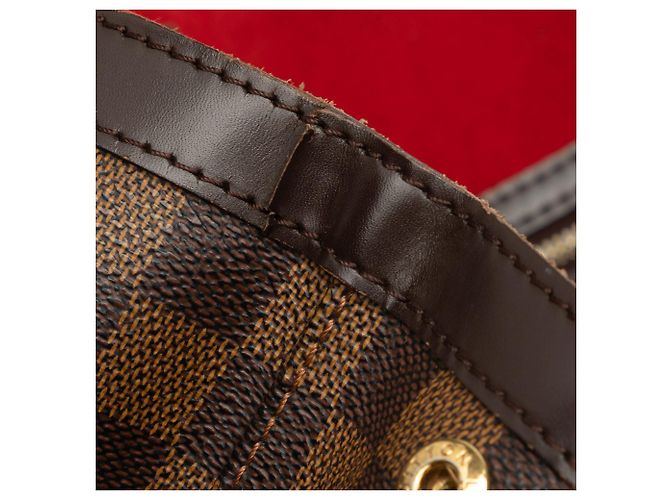 Louis Vuitton Damier Ebene Hampstead MM Tote Bag Braun - Ansicht 7