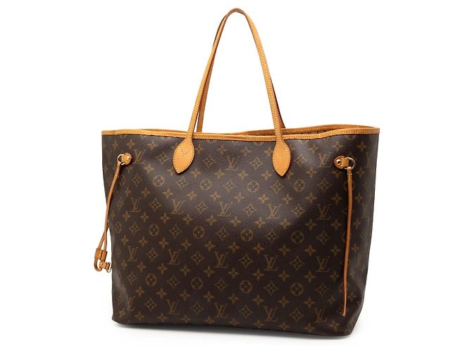 Borsa Tote Louis Vuitton Monogram Neverfull GM Marrone - vista 2