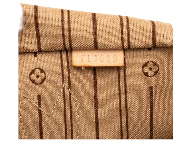 Borsa Tote Louis Vuitton Monogram Neverfull GM Marrone - vista 6